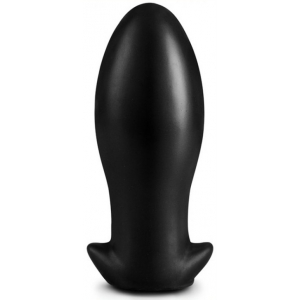 Plug Silicone SAURUS EGG M 12 x 5.3cm Noir