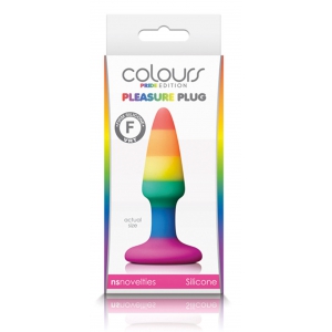 Plug Silicone RAINBOW 8 x 2.4 cm