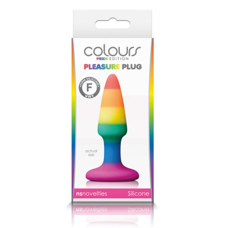 Plug Silicone RAINBOW 8 x 2.4 cm