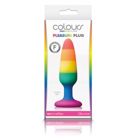 Plug en Silicone RAINBOW 10 x 2.8 cm 2
