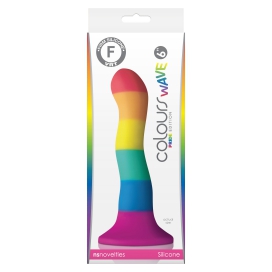 Dildo Rainbow aux couleus Gay de 16 x 3.8 cm 2