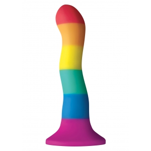 Dildo Rainbow aux couleus Gay de 16 x 3.8 cm