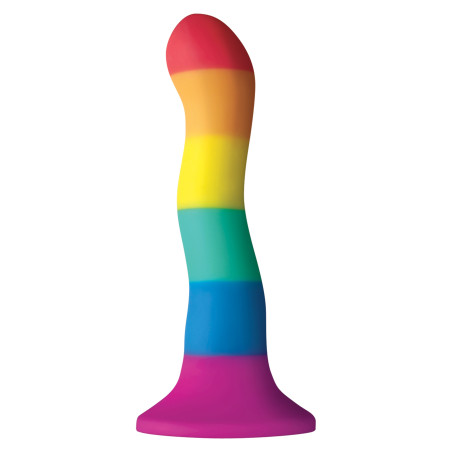 Dildo Rainbow aux couleus Gay de 16 x 3.8 cm
