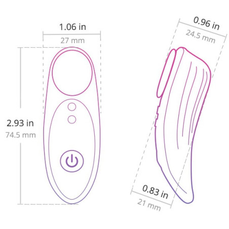 Stimulateur de clitoris Connecté FERRI