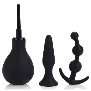 Kit Plaisir Anal EXPLORER | Poire lavement + plugs