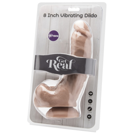 Gode vibrant GET REAL 17 x 5cm