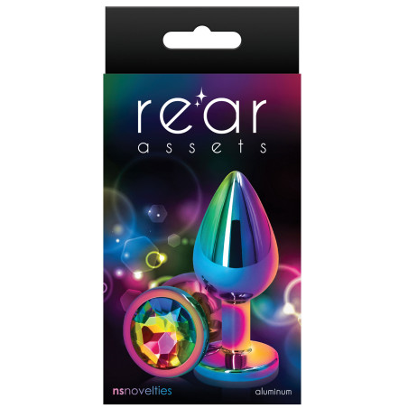 Bijou Anal Alu REAR RAINBOW M 7 x 3.5cm