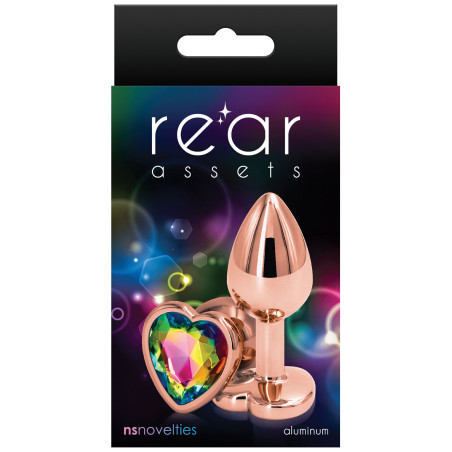 Bijou anal Alu HEART ROSE S 6 x 2.7cm