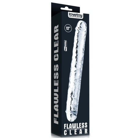 Double gode FLAWLESS 30 x 3.5 cm