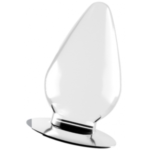Plug transparent FLAWLESS 10 x 5.5 cm