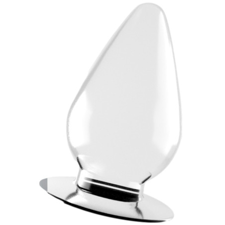 Plug transparent FLAWLESS 10 x 5.5 cm