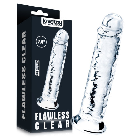 Gode Transparent FLAWLESS 16 x 3.5 cm
