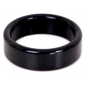 Cockring en Aluminium CIRCLE 15mm Noir 2