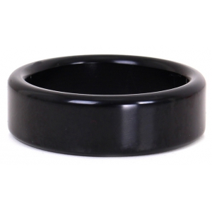 Cockring en Aluminium CIRCLE 15mm Noir