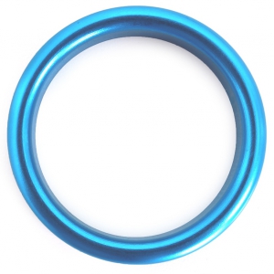 Cockring en Aluminium CIRCLE 15mm Bleu