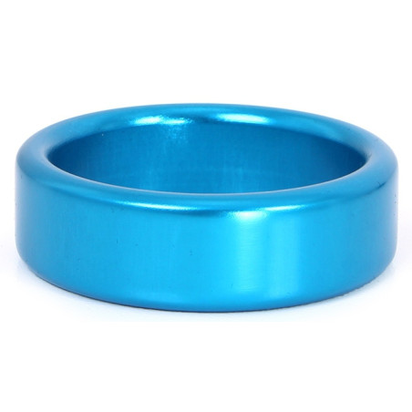 Cockring en Aluminium CIRCLE 15mm Bleu
