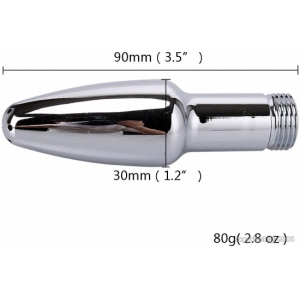 Embout de douche ENEMA Alu 9 x 3cm