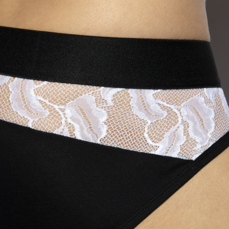 Slip LACE PUSH UP Blanc