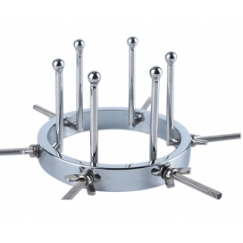 Écarteur anal en métal ROUNDILAT 8 cm | Largeur max 9.5cm