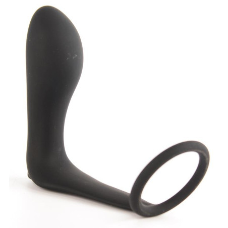 Cockring + Plug Vibrant ANSEL 9 x 3 cm | Anneau 36mm