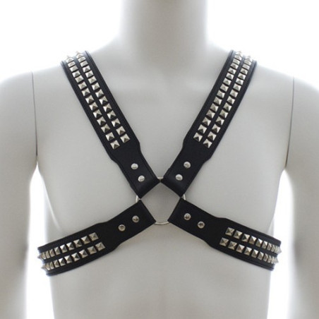 Harnais homme pour SM et allure dominante