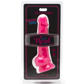 Gode HAPPY DICK 14 x 3.8 cm Rose 2