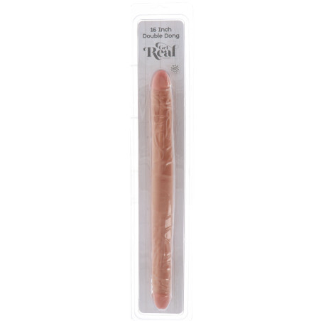 Double Gode GET REAL 42 x 3.7 cm