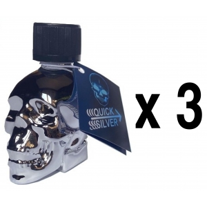  QUICK SILVER SKULL 25ml x3