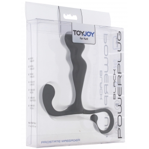 Stimulateur de prostate POWER PLUG 10 x 3 cm Noir