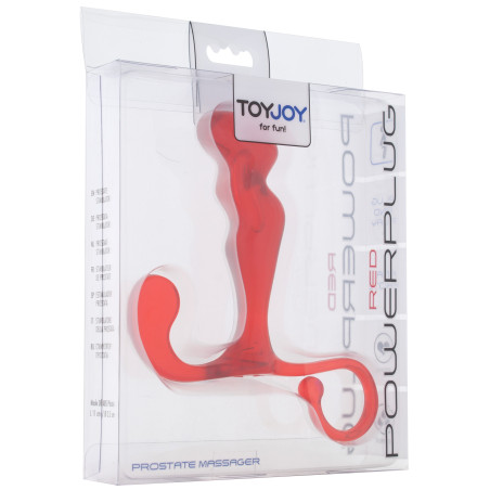 Stimulateur de Prostate POWER PLUG 10 x 3 cm Rouge