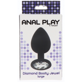 Plug Bijou DIAMOND BOOTY L 9 x 4 cm 2