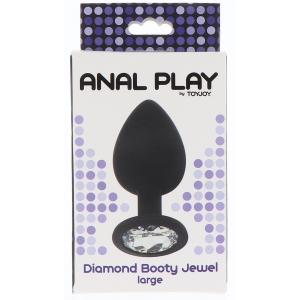 Plug Bijou DIAMOND BOOTY L 9 x 4 cm