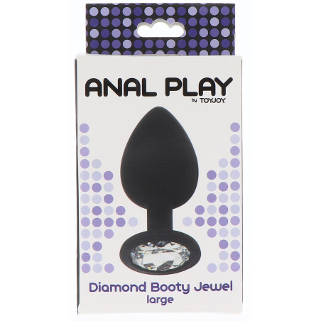 Plug Bijou DIAMOND BOOTY L 9 x 4 cm