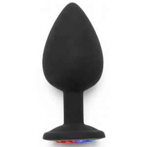 Plug Bijou RAINBOW L 9 x 4 cm