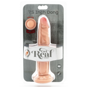 Gode réaliste GET REAL Dual Density 18 x 3.5 cm