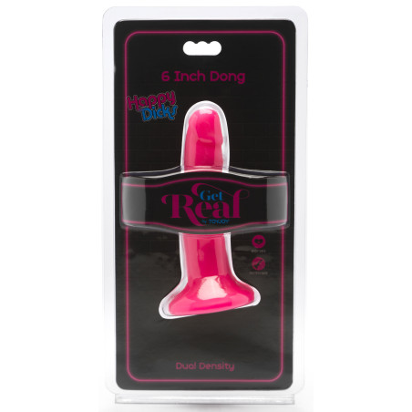 Gode HAPPY DICK 13 x 3 cm Rose