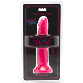 Gode HAPPY DICK 18  x 3.5 cm Rose 2