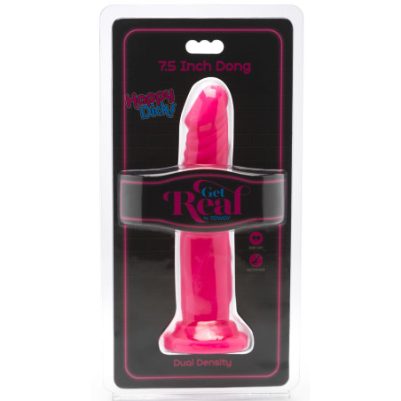 Gode HAPPY DICK 18  x 3.5 cm Rose