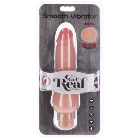Gode vibrant réaliste GET REAL 14 x 4 cm