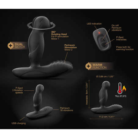 Stimulateur de prostate P-SWING 9.5 x 3 cm
