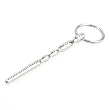 Tige d'urètre Progress Beads de 12cm avec diamètre 10mm