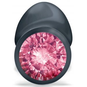 Plug Bijou GEISHA DIAMOND 7 x 3.2cm Rubis