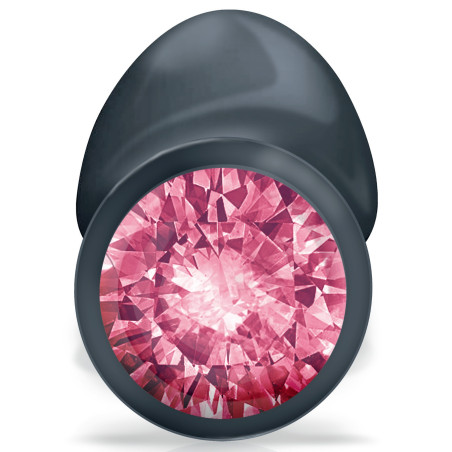 Plug Bijou GEISHA DIAMOND 7 x 3.2cm Rubis