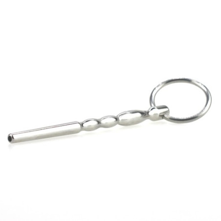 Tige d'urètre Progress Beads de 12cm avec diamètre 10mm