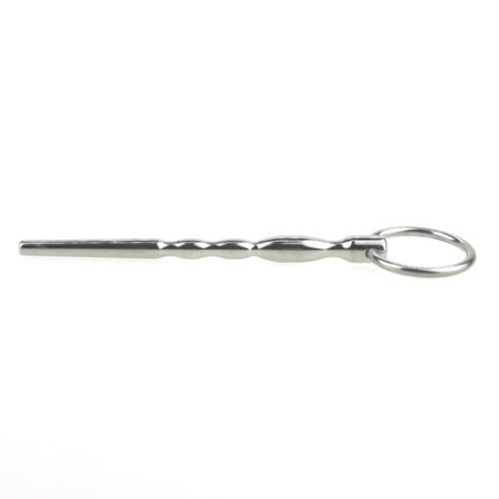 Tige d'urètre Progress Beads de 12cm avec diamètre 10mm