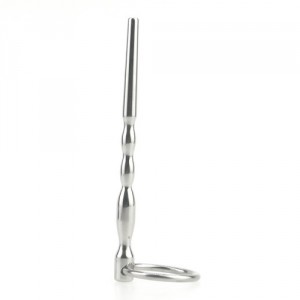 Tige d'urètre Progress Beads de 12cm avec diamètre 10mm