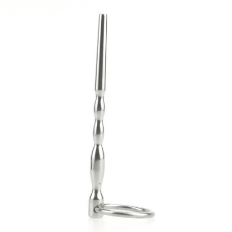 Tige d'urètre Progress Beads de 12cm avec diamètre 10mm