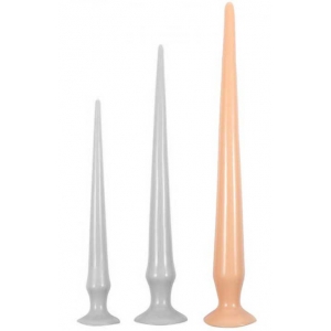 Gode long TAIL FLEX L 48 x 4.5 cm Flesh
