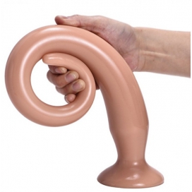 Gode long TAIL FLEX L 48 x 4.5 cm Flesh 2