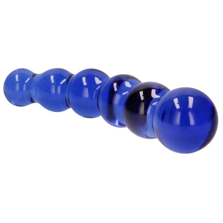 Gode en verre PLANETS Bleu 18 x 4.3 cm